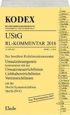 KODEX UStG-Richtlinien-Kommentar 2018 - Pernegger, Robert