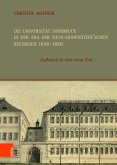 Die Universität Innsbruck in der Ära der Thun-Hohenstein'schen Reformen 1848-1860
