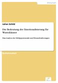 Die Bedeutung der Emotionalisierung für Warenhäuser (eBook, PDF)