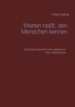 Werten heißt, den Menschen kennen (eBook, ePUB) - Harting, Volker