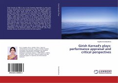 Girish Karnad's plays: performance appraisal and critical perspectives - Kondabathina, Sujatha