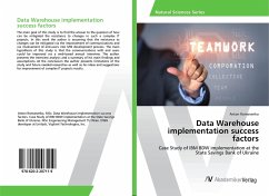 Data Warehouse implementation success factors - Romanenko, Anton