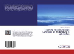 Teaching Russian/Foreign Language and Literature in Uzbekistan