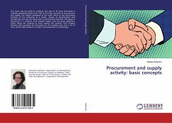 Procurement and supply activity: basic concepts