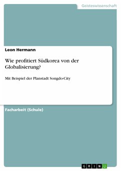 Wie profitiert Südkorea von der Globalisierung? (eBook, ePUB) - Hermann, Leon