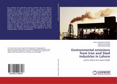 Environmental emissions from Iron and Steel industries in Lahore
