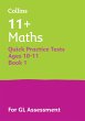 11+ Maths Quick Practice Tests Age... - Bild 1