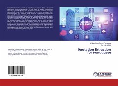 Quotation Extraction for Portuguese - Ducca Fernandes, William Paulo;Milidiú, Ruy Luiz