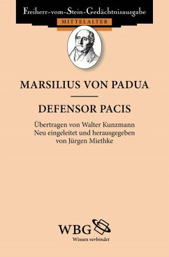 Defensor Pacis (eBook, PDF)