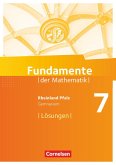 Fundamente der Mathematik 7. Schuljahr - Rheinland-Pfalz - Lösungen