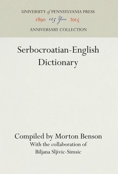 Serbocroatian-English Dictionary