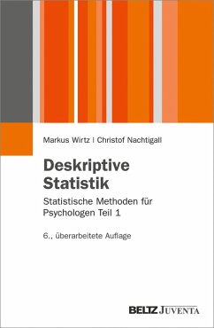 Deskriptive Statistik (eBook, PDF) - Wirtz, Markus; Nachtigall, Christof