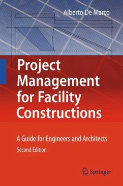Project Management for Facility Constructions - De Marco, Alberto