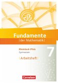 Fundamente der Mathematik 7. Schuljahr - Rheinland-Pfalz - Arbeitsheft mit Lösungen