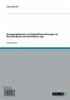 Bewegungsbilanzen und Kapitalflussrechnungen zur Beurteilung der wirtschaftlichen Lage (eBook, ePUB)