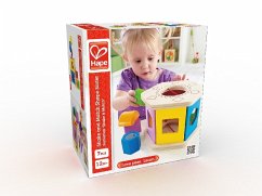 Hape E0407 - Sortierbox Shake & Match, Lernspielzeug, Holz