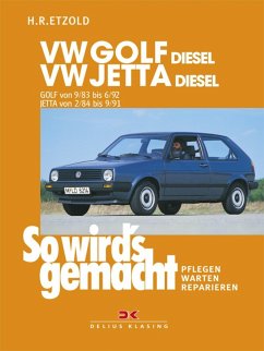 VW Golf II Diesel 9/83-6/92, Jetta Diesel 2/84-9/91 (eBook, PDF) - Etzold, Rüdiger