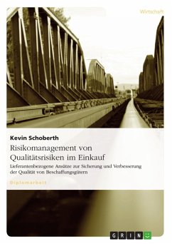 Risikomanagement von Qualitätsrisiken im Einkauf (eBook, ePUB) - Schoberth, Kevin