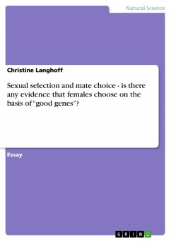 Sexual selection and mate choice - is there any evidence that females choose on the basis of &quote;good genes&quote;? (eBook, ePUB)
