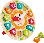 Hape Steckpuzzle Uhr (Kinderpuzzle)