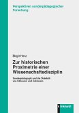 Zur historischen Proximetrie einer Wissenschaftsdisziplin (eBook, PDF)
