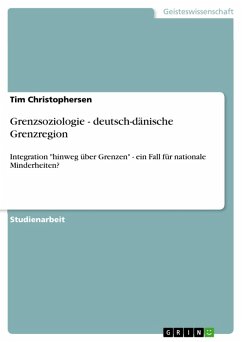 Grenzsoziologie - deutsch-dänische Grenzregion (eBook, ePUB)