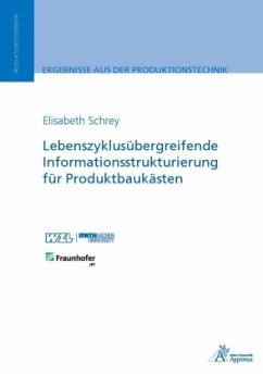 Lebenszyklusübergreifende Informationsstrukturierung für Produktbaukästen - Schrey, Elisabeth