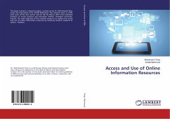 Access and Use of Online Information Resources