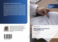 New Insight Into Dental Implant Record - Koshak, Hassan