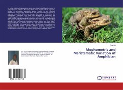 Mophometric and Meristematic Variation of Amphibian - Sai, Pius