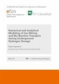Numerical and Analytical Modeling of Gas Mixing and Bio-Reactive Transport during Underground Hydrogen Storage (eBook, PDF)