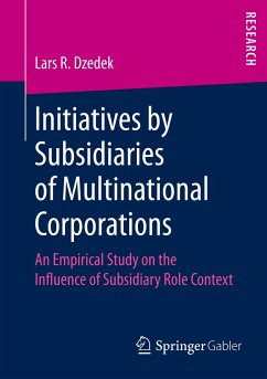Initiatives by Subsidiaries of Multinational Corporations - Dzedek, Lars R.