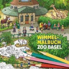 Cover Wimmel-Malbuch Zoo Basel