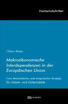 Makroökonomische Interdependenzen in der Europäischen Union
