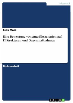Eine Bewertung von Angriffsszenarien auf IT-Strukturen und Gegenmaßnahmen (eBook, ePUB) Eine Bewertung von Angriffsszenarien auf IT-Strukturen und Gegenmaßnahmen (eBook, ePUB)