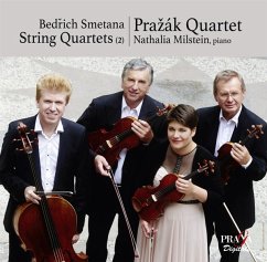 Streichquartette 1 & 2/Klaviertrio - Milstein,Natalia/Prazak Quartet