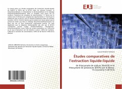 Études comparatives de l¿extraction liquide-liquide - Salmana, Laouali Ibrahim