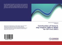Construction of Some K-step Implicit LMM to RKMT for IVP First ODE'S - Mohammed, Mohammed Sani;Badmus, A M