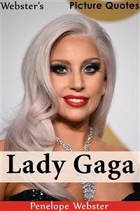 Cover Webster's Lady Gaga Picture Quotes (eBook, ePUB)