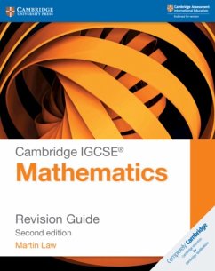 Cambridge IGCSE® Mathematics Revision Guide - Law, Martin