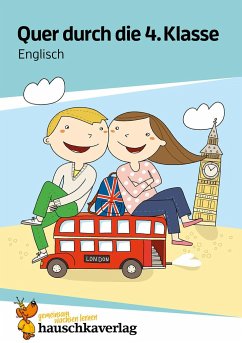 Quer durch die 4. Klasse, Englisch - A5-Übungsblock - Heiß, Helena