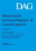 Dictionnaire onomasiologique de l¿ancien gascon (DAG), Fascicule 20, Dictionnaire onomasiologique de l¿ancien gascon (DAG) Fascicule 20