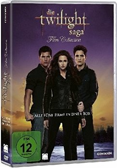 Die Twilight-Saga Film Collection DVD-Box - Twilight-Saga-Single 1-5/5dvd