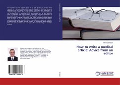 How to write a medical article: Advice from an editor