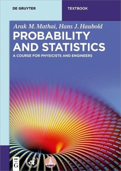 Probability and Statistics (eBook, PDF) - Mathai, Arak M.; Haubold, Hans J.
