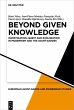 Beyond Given Knowledge (eBook, PDF) - Bild 1