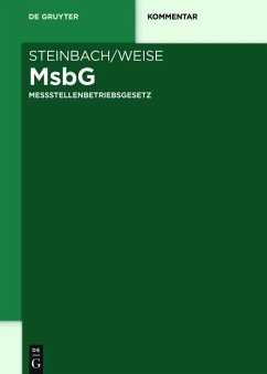 Messstellenbetriebsgesetz (eBook, ePUB)