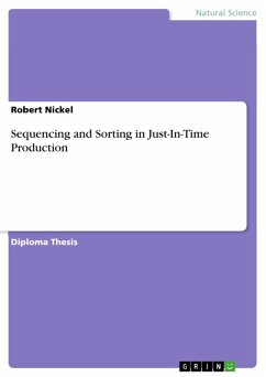 Sequencing and Sorting in Just-In-Time Production (eBook, ePUB)