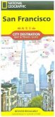 National Geographic City Destination Map San Francisco