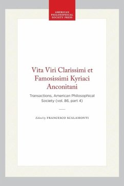 Cover Vita Viri Clarissimi Et Famosissimi Kyriaci Anconitani